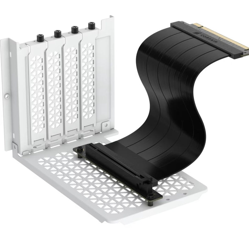 Corsair 6500 Series Vertical GPU Mount Kit - WHITE  *Compatible with CORSAIR 6500 Series cases only(LS)
