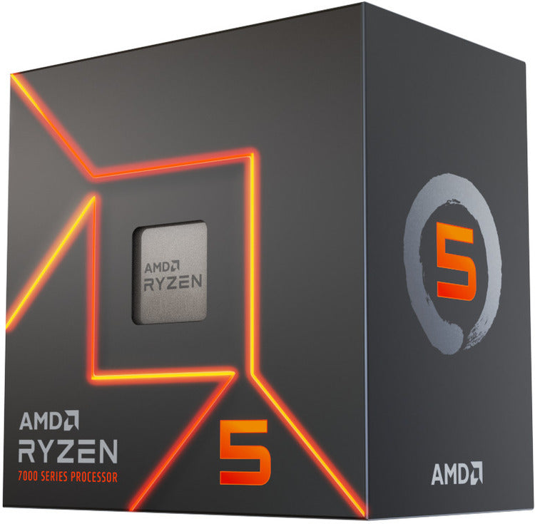 (LS)AMD Ryzen 5 7600 6 Cores / 12 Threads, 65 watts, Max Freq 5.2Ghz, 38MB Cache, Wraith Stealth Cooler & Radeon Graphics