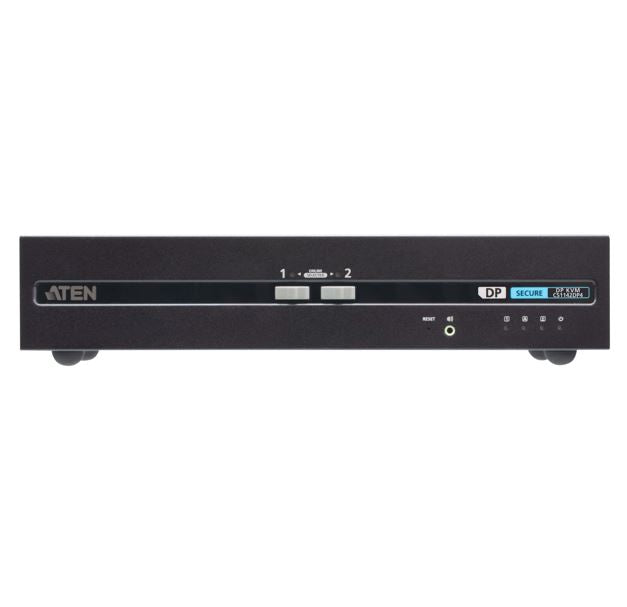 Aten 2-Port USB DisplayPort Dual Display Secure KVM Switch (PSD PP v4.0 Compliant)