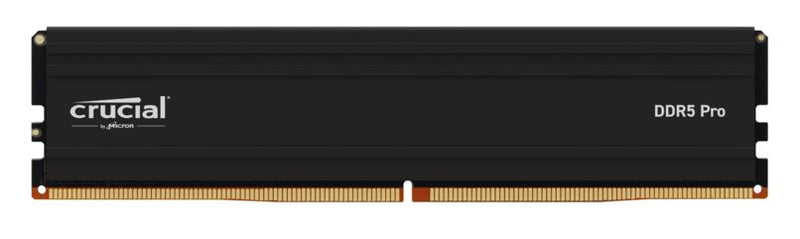 Crucial Pro 16GB (1x16GB) DDR5 UDIMM 5600MHz CL46 Black Heat Spreader Support Intel XMP AMD Ryzen Desktop PC Gaming Memory ~CT16G48C40U5 CT16G56C46U5