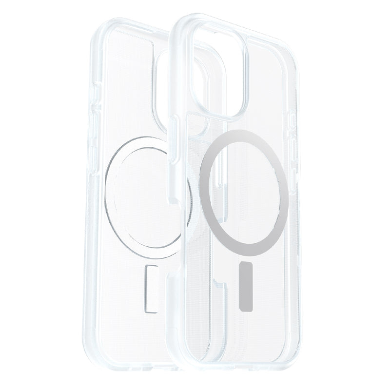 OtterBox React MagSafe Apple iPhone 16 Pro Max (6.9') Case Clear - (77-96261),DROP+ Military Standard,Hard Case with Soft Grip Edges,7 Years Warranty