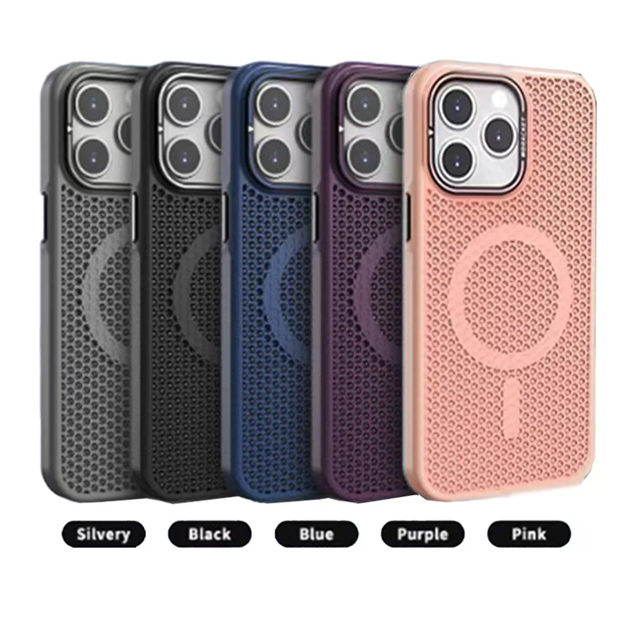 USP Apple iPhone 17 (6.3') Armor 3D Mesh Case with MagSafe Dark Blue- Fragiile Surface, TPU Bumper, Drop Resistance, 3 Years Warranty
