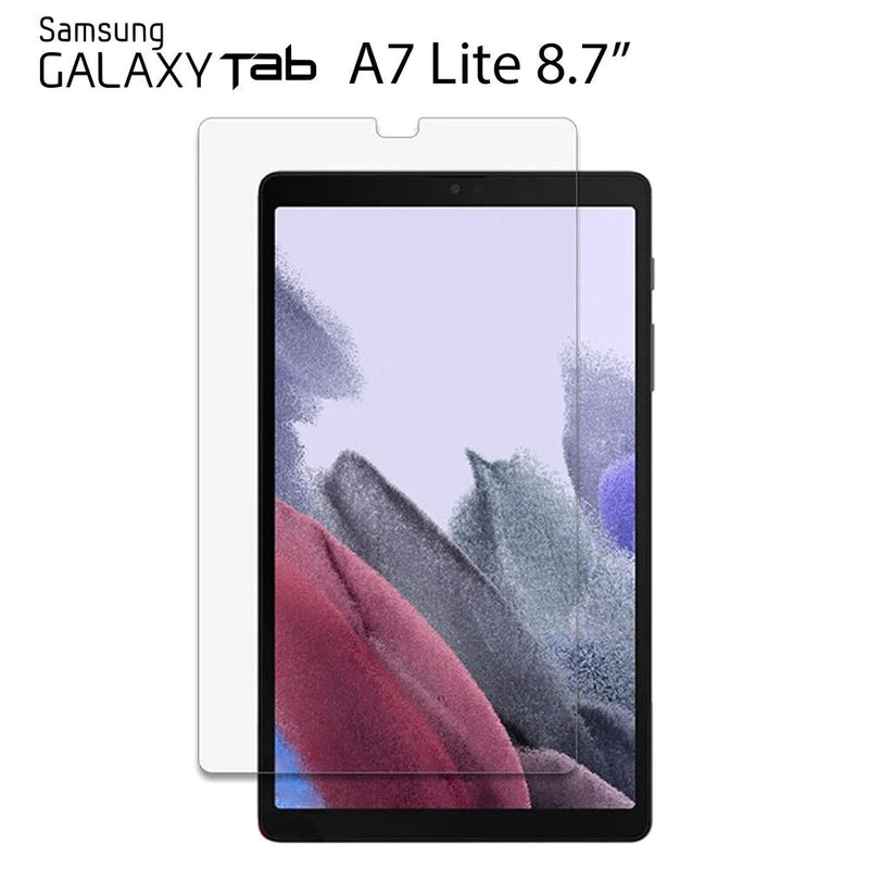 USP Samsung Galaxy Tab A7 Lite (8.7') Premium Tempered Glass Screen Protector Clear - 9H Surface Hardness, Scratch Resistant,  3 Years Warranty