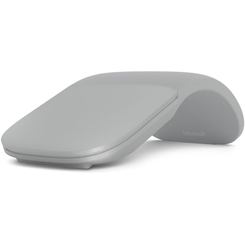 Microsoft Surface Arc Wireless Mouse curved design Surface Pro 11/10/8/9/X /11 Laptop 7/6/5/4- Light Grey