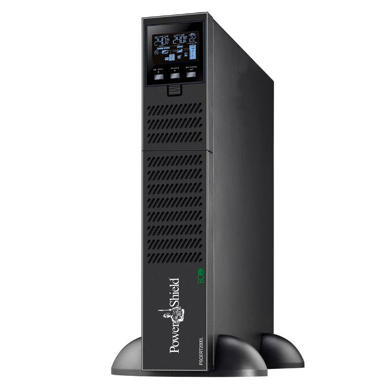PowerShield Centurion RT 2000VA/1800W Long Run Model - 15Amp, requires external battery, 3 AUS sockets, 10A, C13 x 5, 2-year warranty