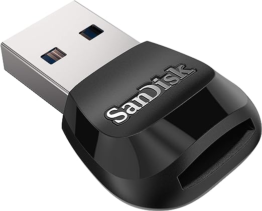 Sandisk MobileMate USB 3.0 Reader  microSD™ card reader   speeds up to 170 MB/s  USB-A 2-year limited warranty (LS) EOL